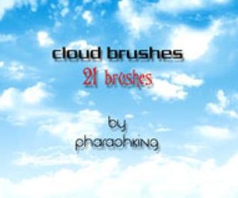 Clouds photoshop brushes