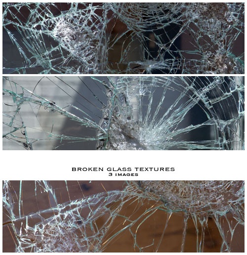 Broken Glass Textures - Textures - Fbrushes