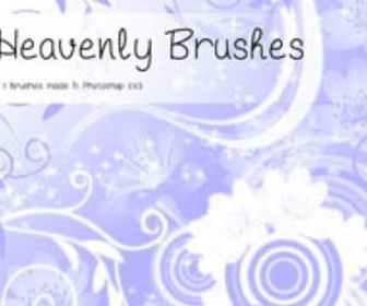 Heavenly Flowers Brushes