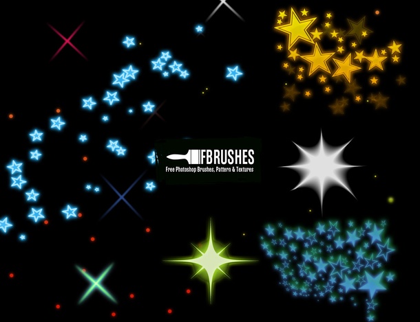 Stars Brushes Set