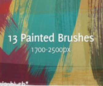 Painted Strokes Brushes – CS3