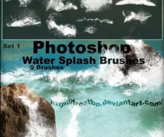 Water Splash Brushes