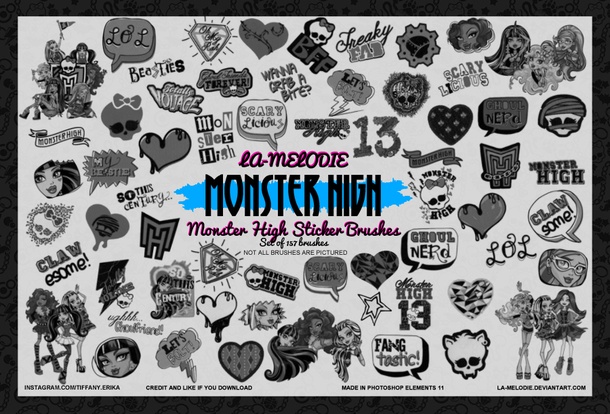 Monster High - Grab and Go Stickers