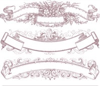 Deco Border Brushes