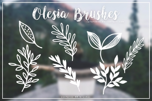 Simple Plant Brushes