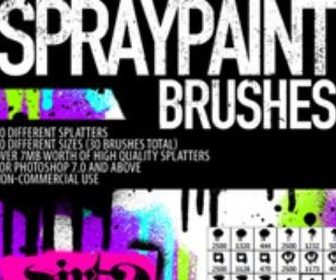 HiRes – PS7 Splatter Brushes