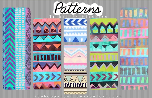 Happy Hipster Pattern