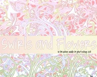 Swirls and Flowers Brushes