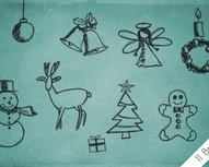 Christmas Scribble Brushes