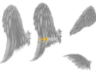 Sketched Angel Wings