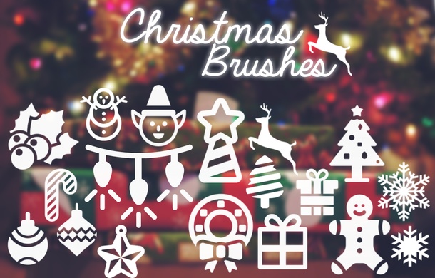 Christmas Icon Brushes