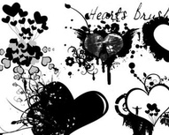 Hearts & Love Brushes