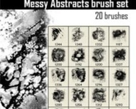 Messy Abstracts Brush Set
