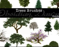 Trees Photoshop Brushes