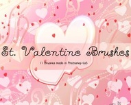 St. Valentine brushes