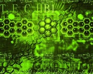 Abstract Tech Brushes Set