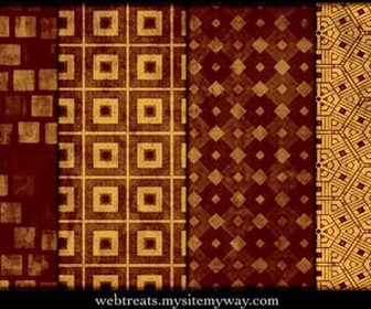 Grungy Fiery Red Patterns