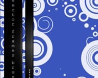 Vector frames brushes