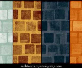 Grungy Abstract Squares Patterns 2