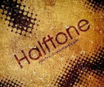 Halftone brushes
