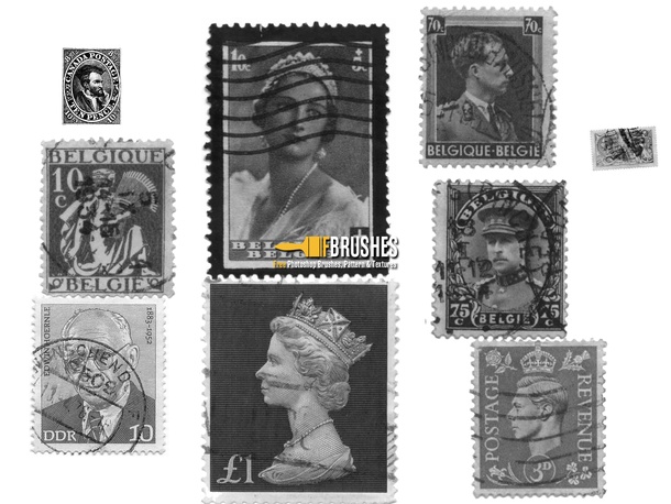 Famous People Stamps