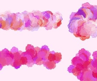 Rose Brushes Set