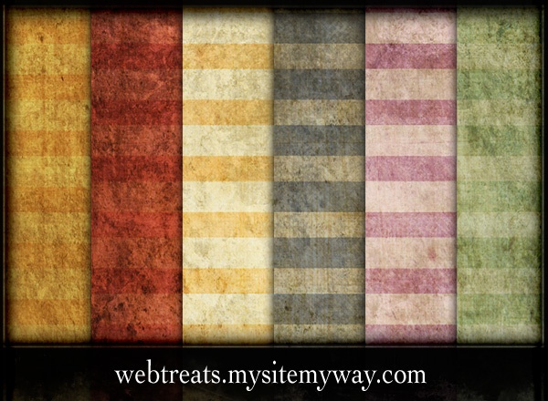 Flat Grungy Summer Stripes