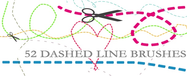 Dashed Line Brushes