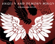 Angels And Demons Wings Brushe