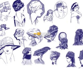 Vintage Women & Their Hats