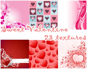 Sweet Valentine Textures