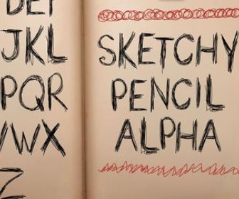 Sketchy Alphabet