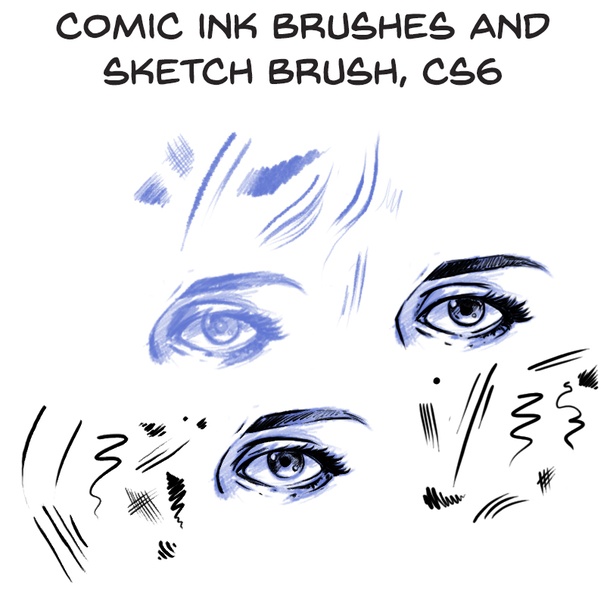 Comic Ink Brushes
