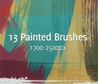 Painted Strokes Brushes – CS3