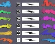 Texture Brushes Pack
