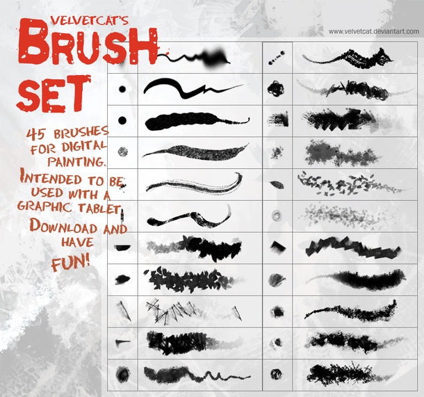 45 Basic Brushes