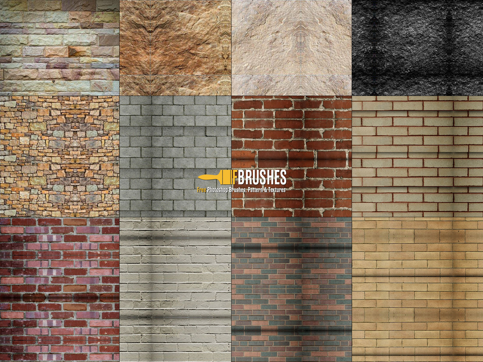 Rock Walls - Patterns - Fbrushes